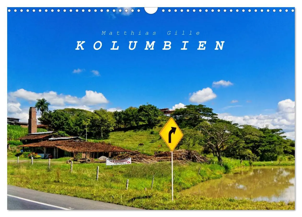 Cover: 9783516162752 | Kolumbien (Wandkalender 2026 DIN A3 quer), CALVENDO Monatskalender