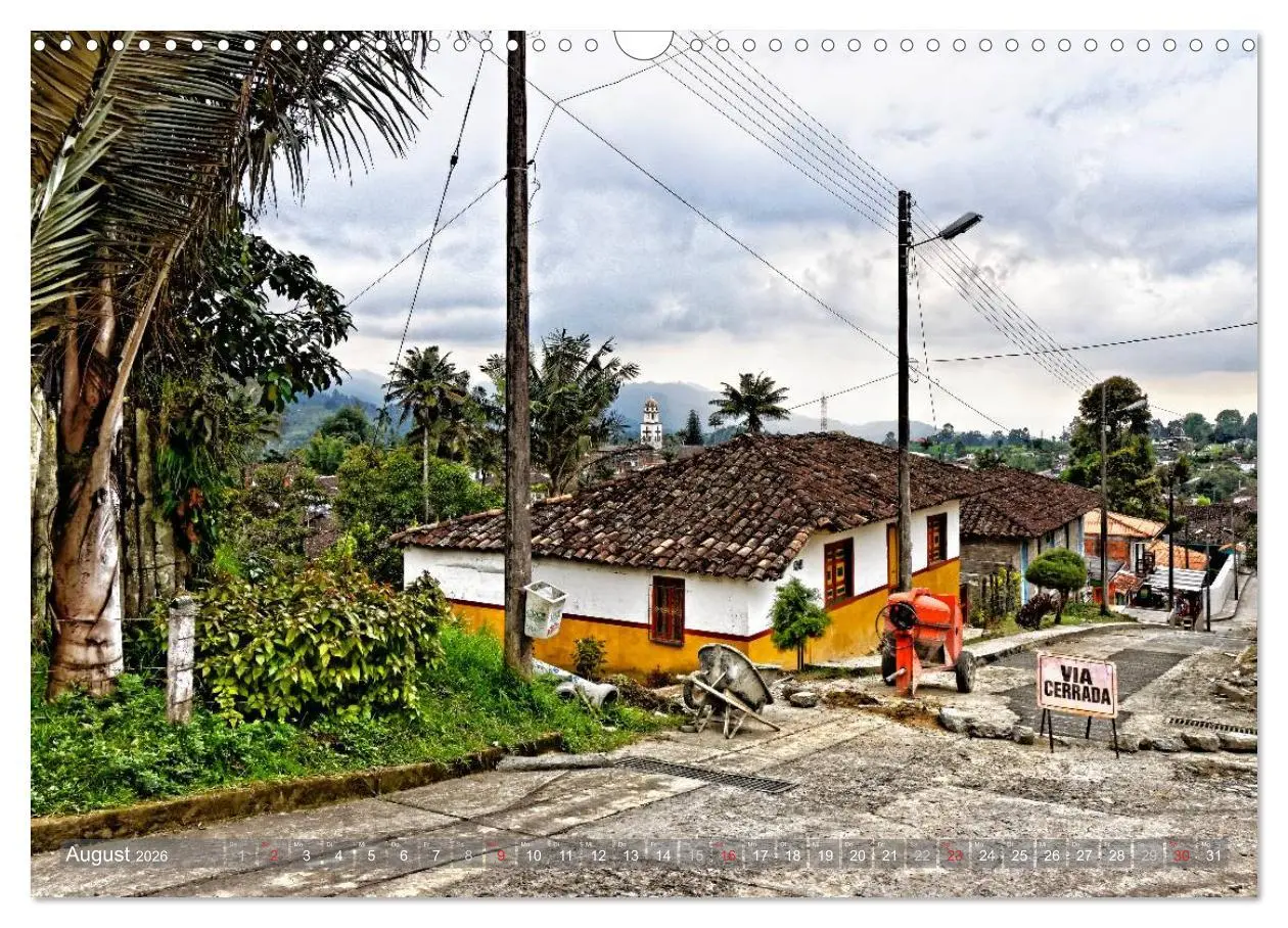 Bild: 9783516162752 | Kolumbien (Wandkalender 2026 DIN A3 quer), CALVENDO Monatskalender