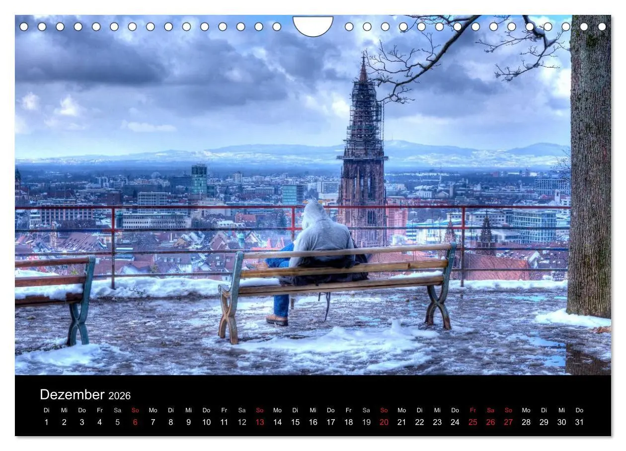 Bild: 9783516232752 | Freiburger Impressionen (Wandkalender 2026 DIN A4 quer), CALVENDO...