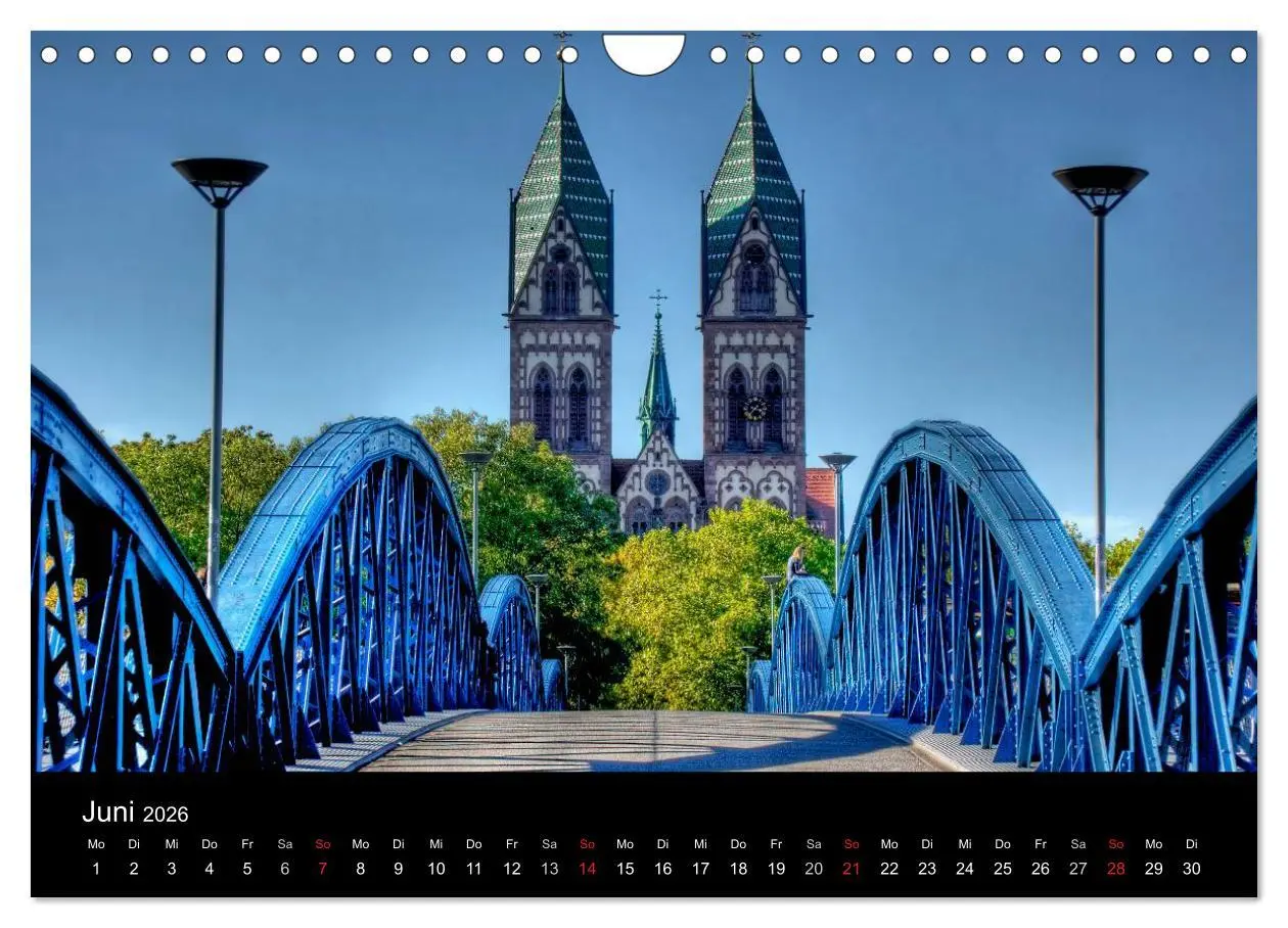 Bild: 9783516232752 | Freiburger Impressionen (Wandkalender 2026 DIN A4 quer), CALVENDO...
