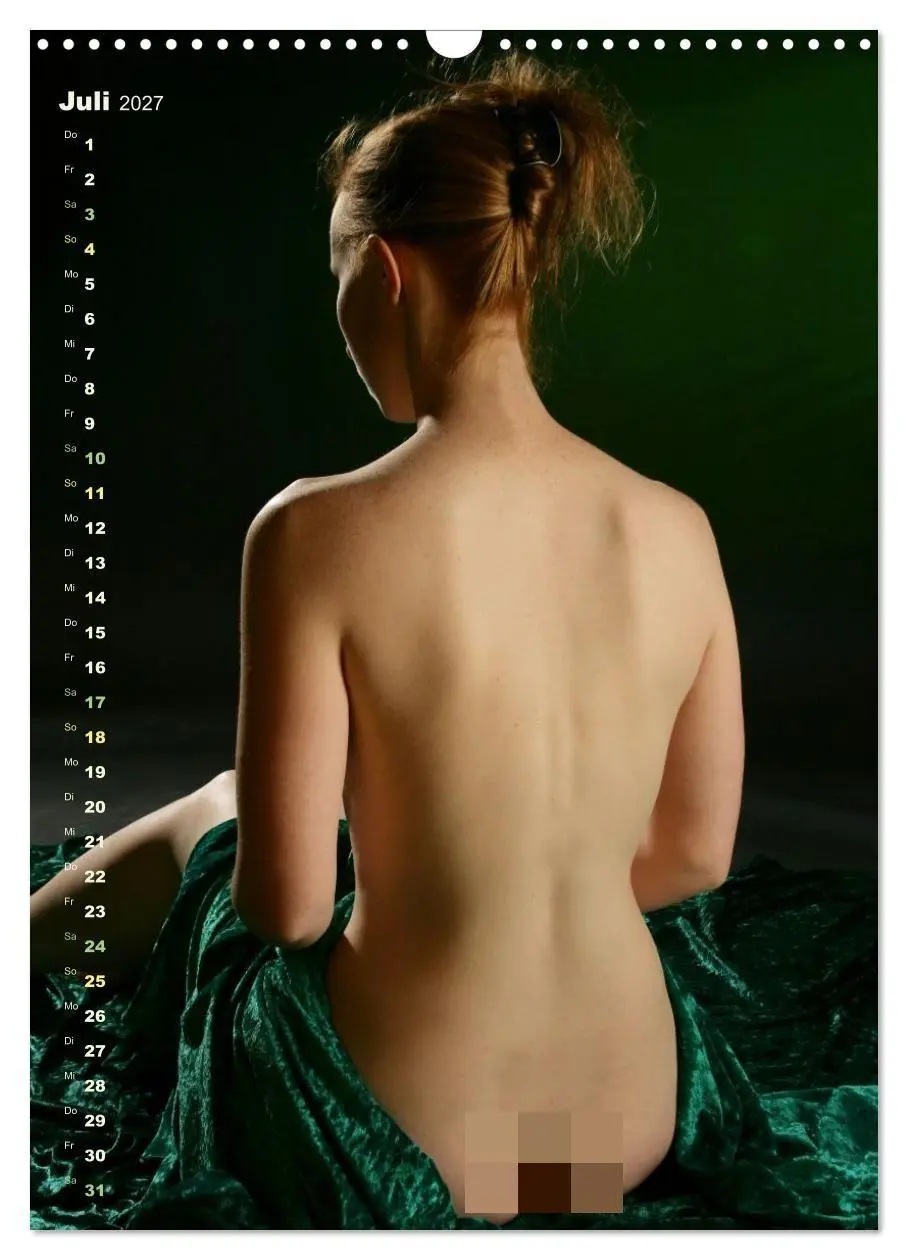 Bild: 9783516852752 | Schöner nackter Rücken sorgt für Entzücken (Wandkalender 2027 DIN...