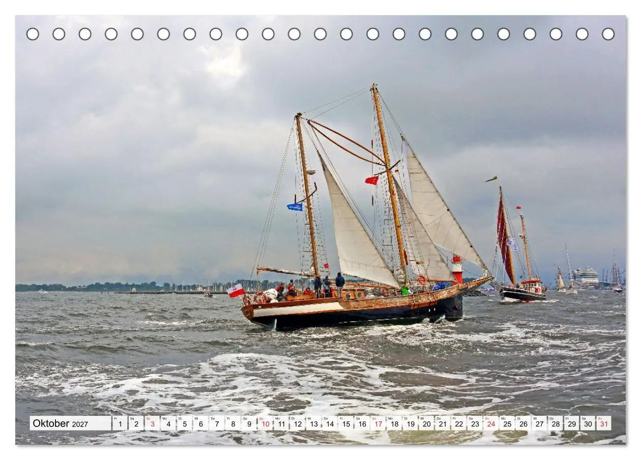 Bild: 9783569632752 | Die HANSE SAIL Das große Seglertreffen in Rostock (Tischkalender...