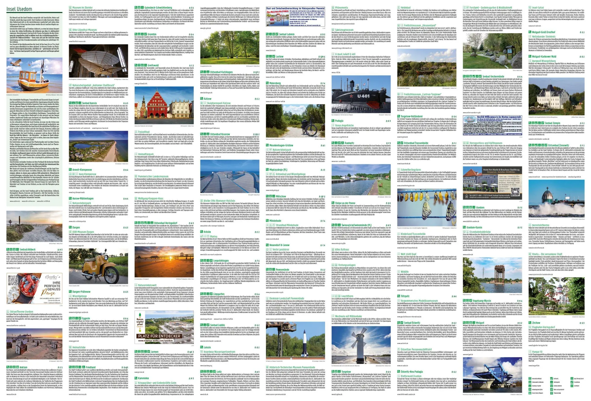 Bild: 9783707922752 | freytag &amp; berndt Freizeitkarte Usedom und Haffküste 1:120.000 | Berndt