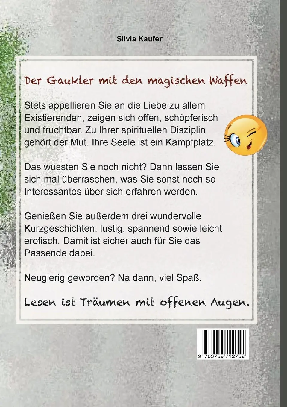 Rückseite: 9783759712752 | Der einfühlsame Fische Mann taucht gerne in die Tiefen des Ozeans ein