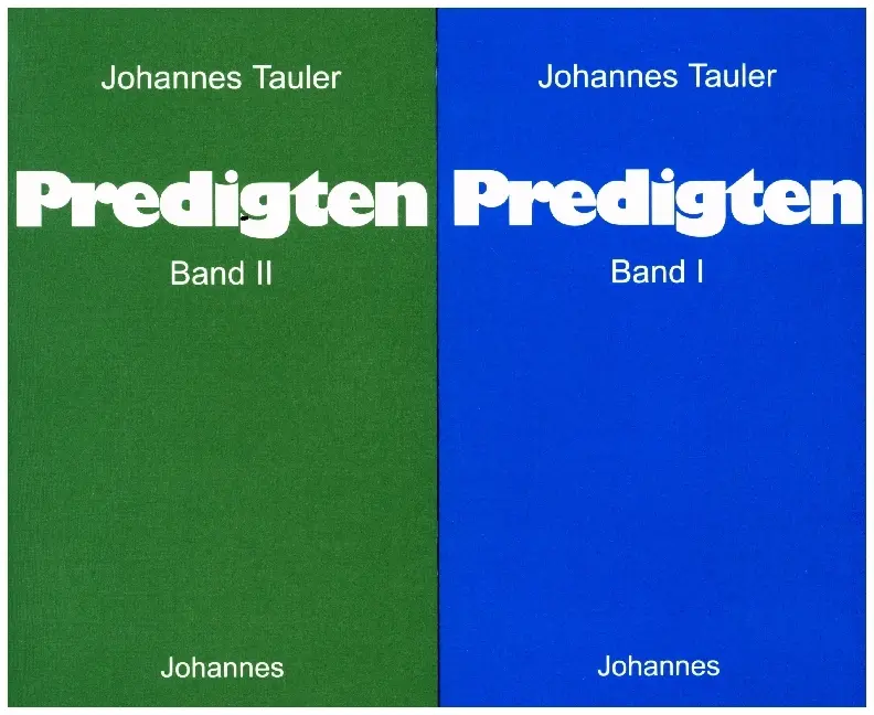 Cover: 9783894112752 | Predigten, 2 Teile | Johannes Tauler | Taschenbuch | 648 S. | Deutsch