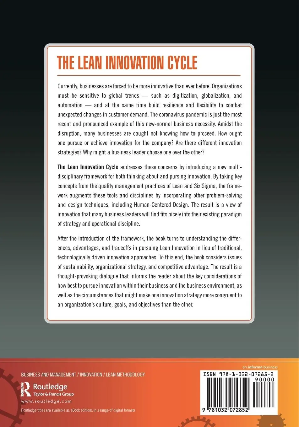 Rückseite: 9781032072852 | The Lean Innovation Cycle | Michael Parent | Taschenbuch | Englisch