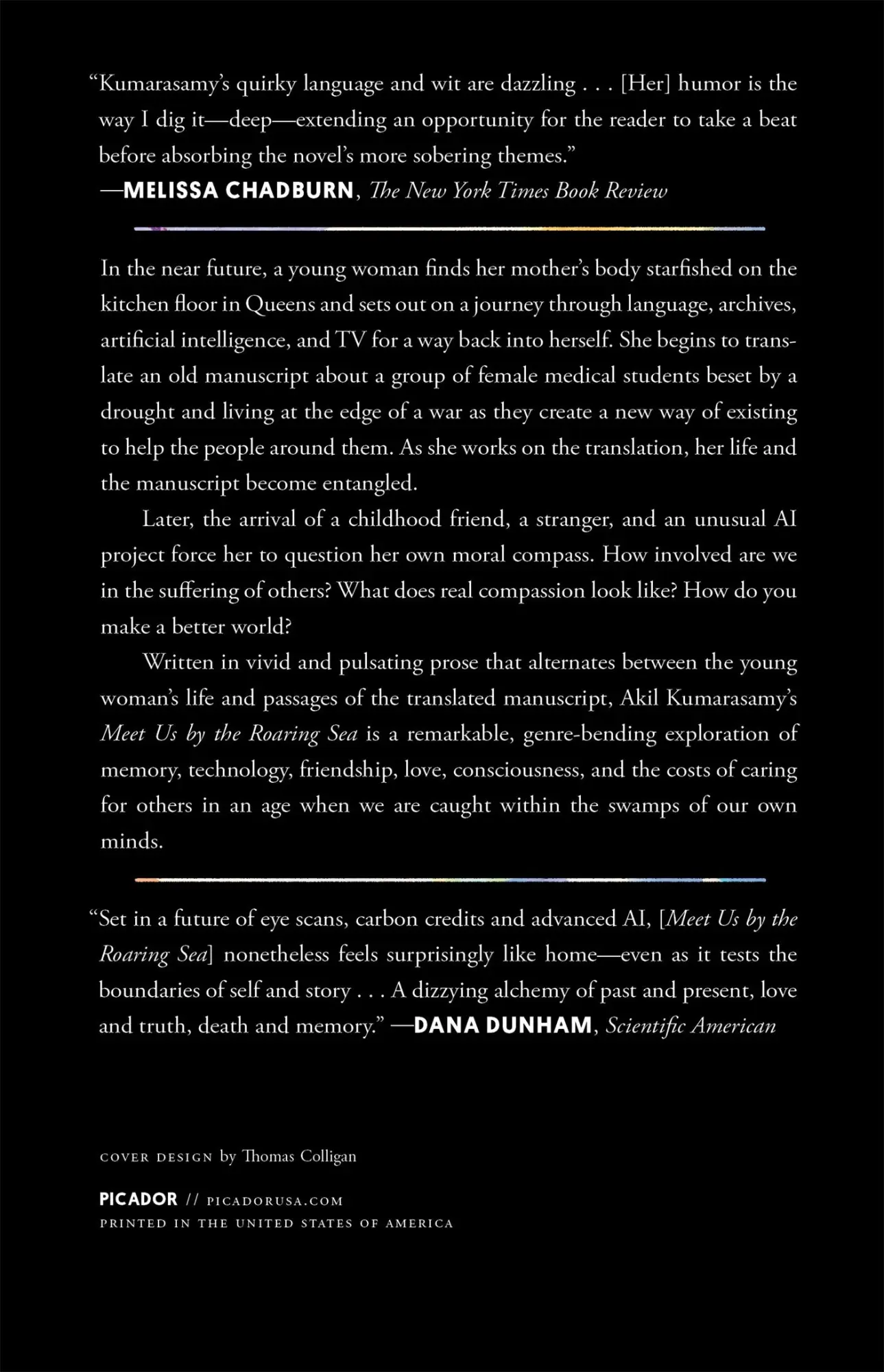 Rückseite: 9781250872852 | Meet Us by the Roaring Sea | Akil Kumarasamy | Taschenbuch | Englisch