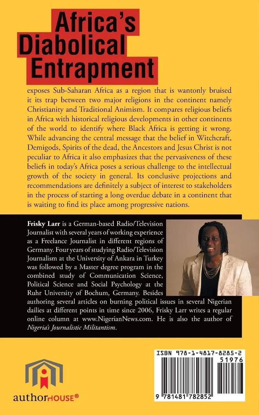 Rückseite: 9781481782852 | Africa's Diabolical Entrapment | Frisky Larr | Taschenbuch | Englisch