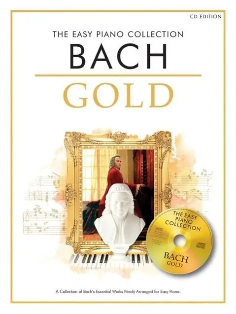 Cover: 9781780382852 | The Easy Piano Collection: Bach Gold (CD Edition) | Bach | Taschenbuch