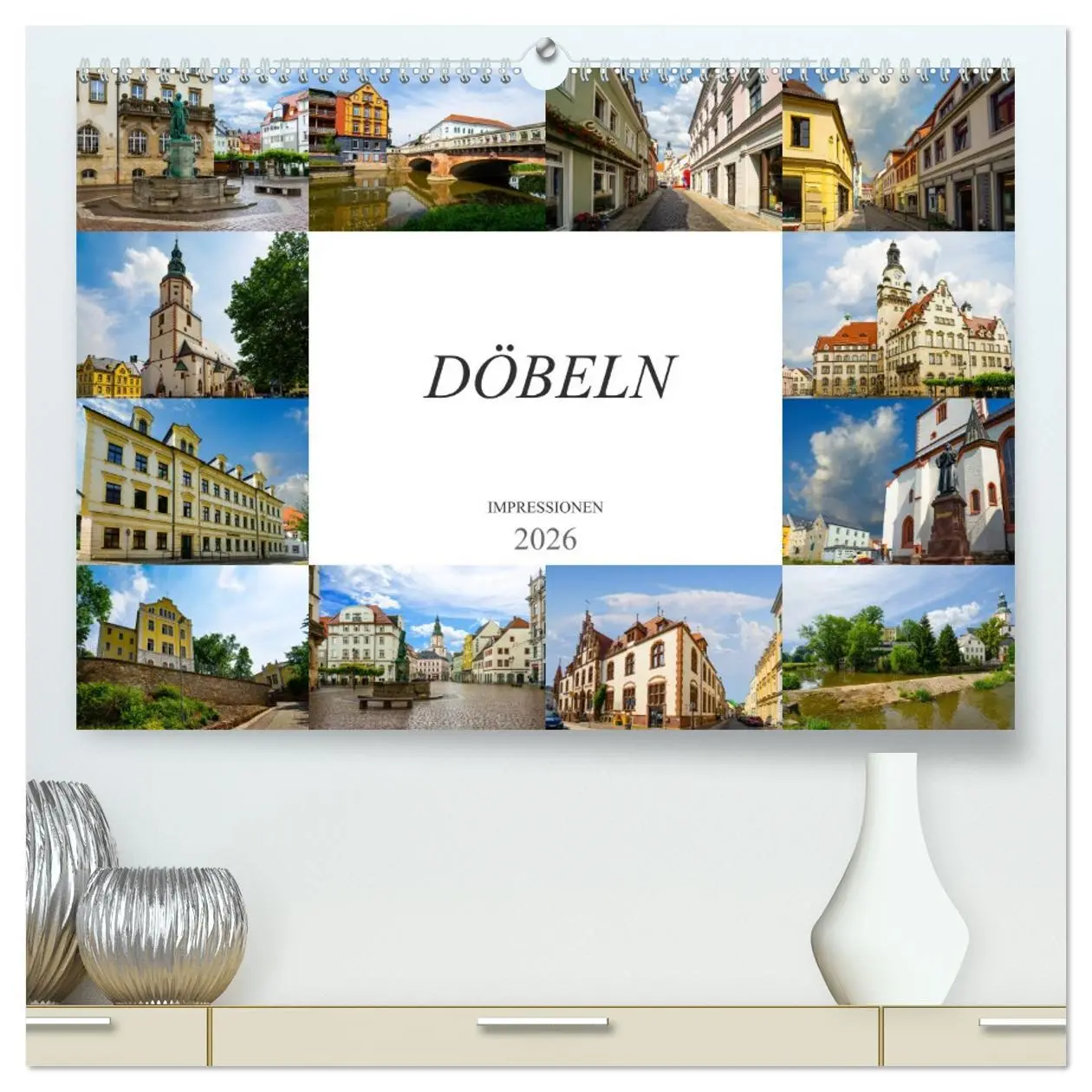 Cover: 9783457822852 | Döbeln Impressionen (hochwertiger Premium Wandkalender 2026 DIN A2...