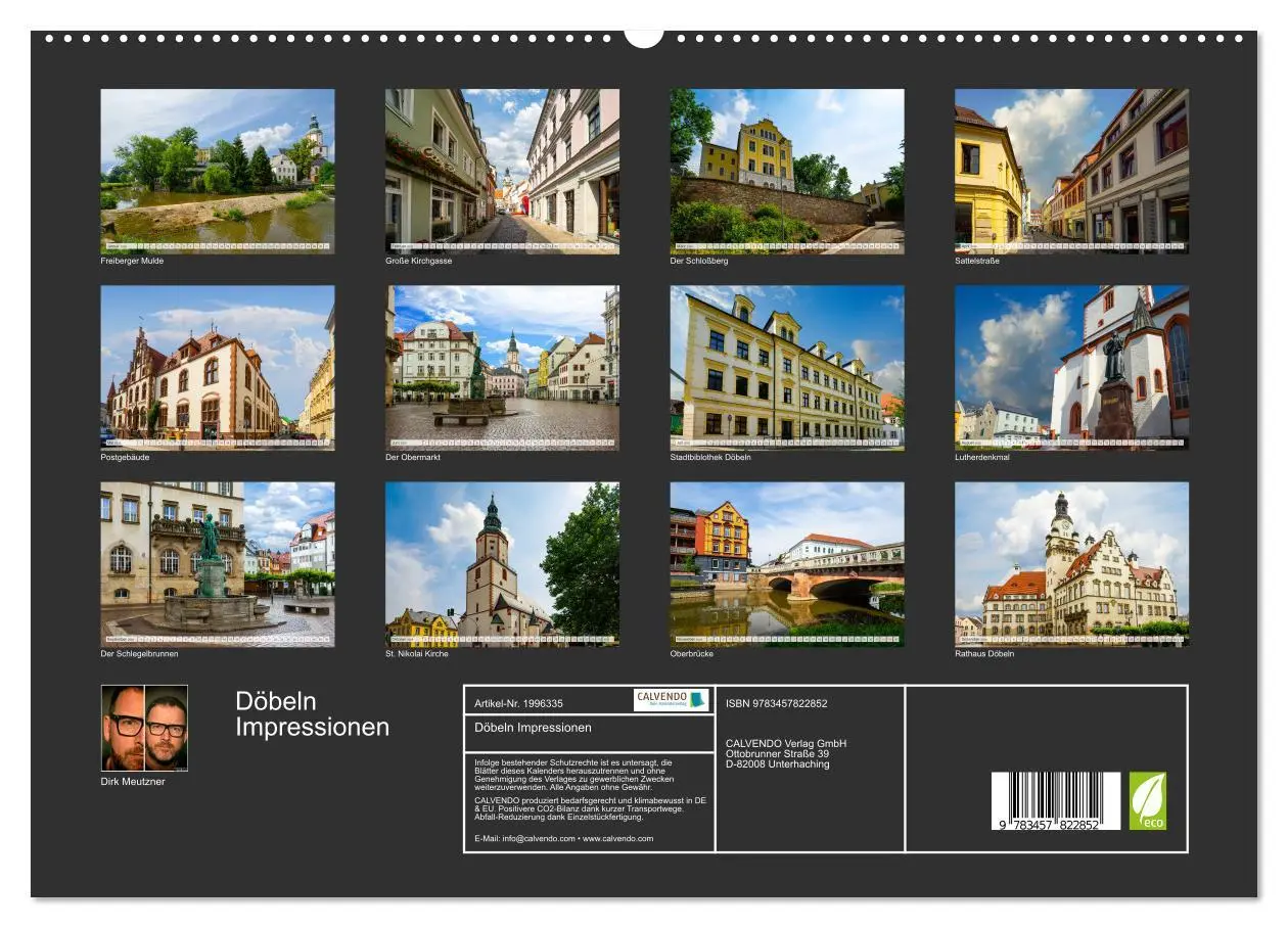 Bild: 9783457822852 | Döbeln Impressionen (hochwertiger Premium Wandkalender 2026 DIN A2...