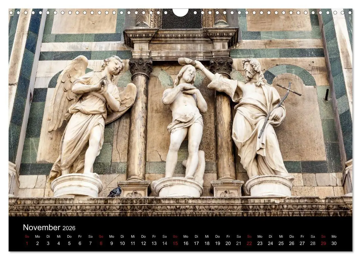 Bild: 9783516152852 | Florenz (Wandkalender 2026 DIN A3 quer), CALVENDO Monatskalender