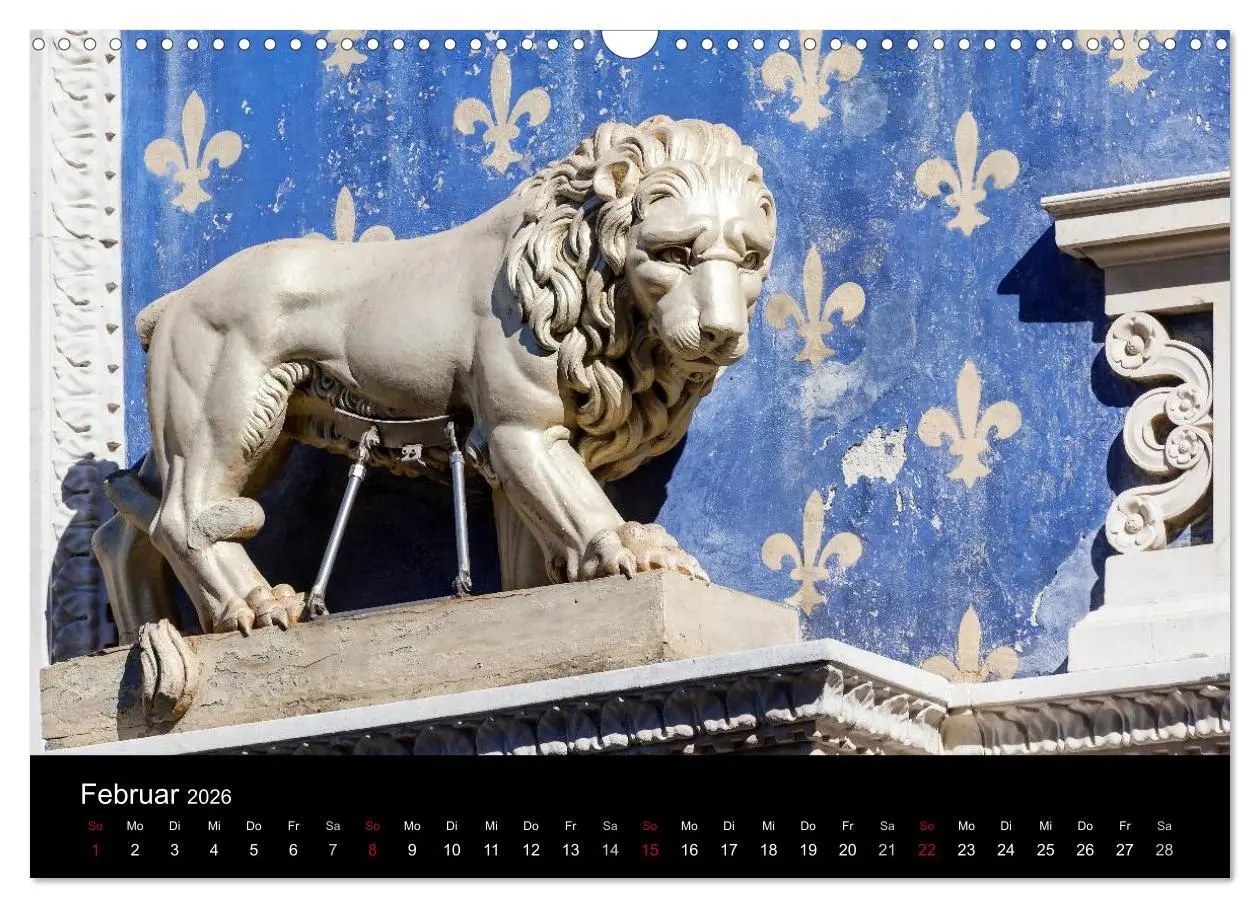Bild: 9783516152852 | Florenz (Wandkalender 2026 DIN A3 quer), CALVENDO Monatskalender
