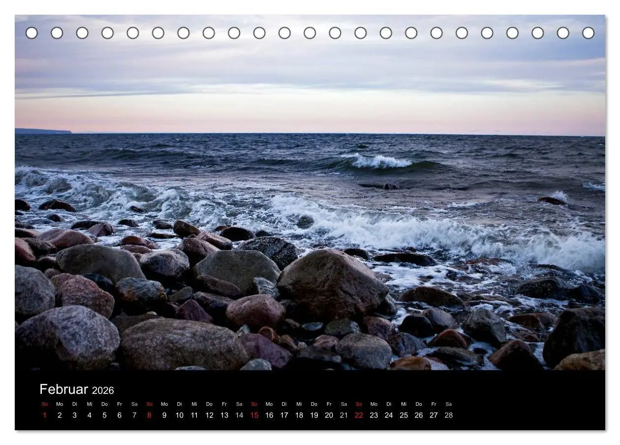 Bild: 9783516222852 | Sehnsucht nach Meer (Tischkalender 2026 DIN A5 quer), CALVENDO...