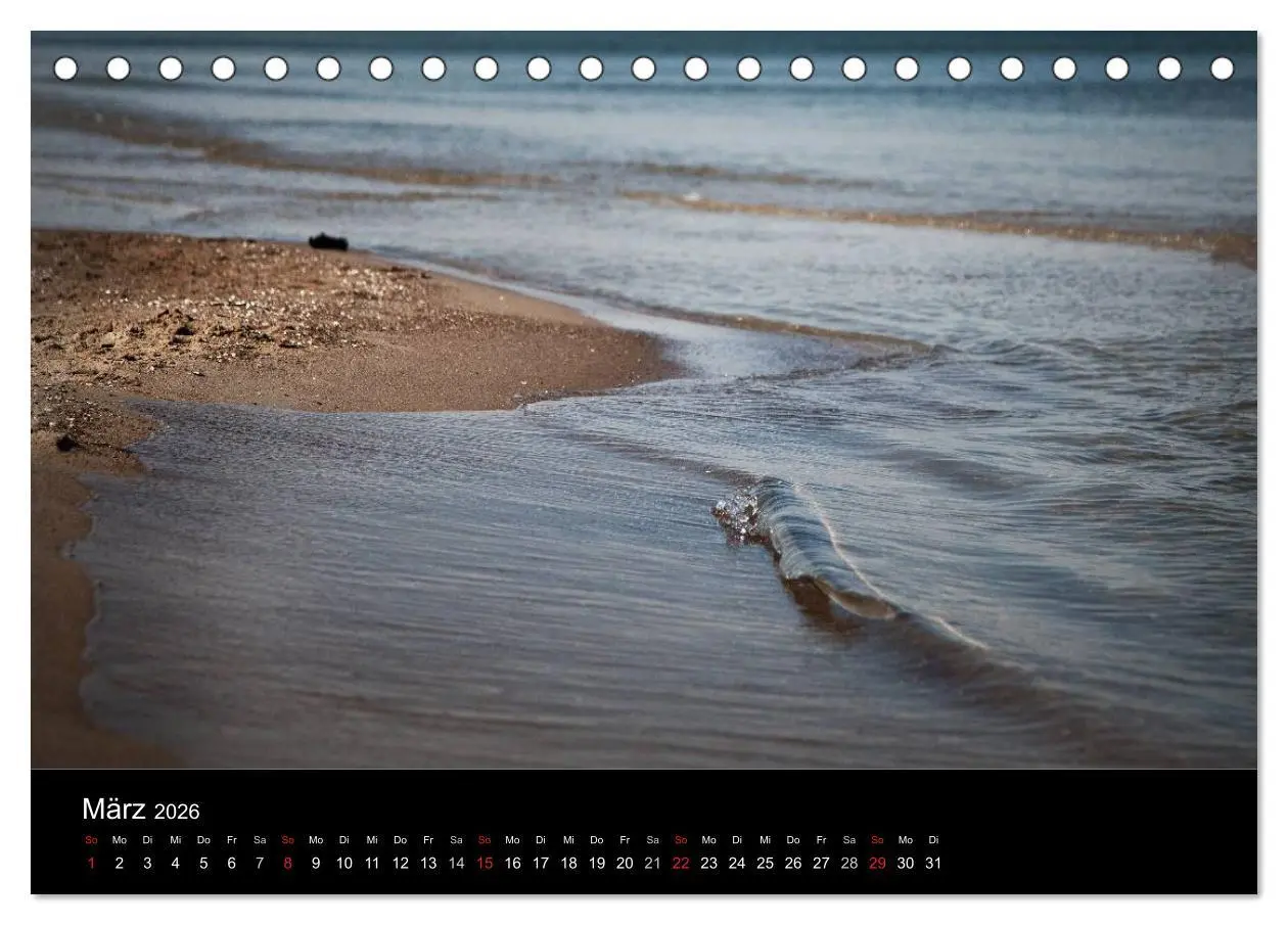 Bild: 9783516222852 | Sehnsucht nach Meer (Tischkalender 2026 DIN A5 quer), CALVENDO...