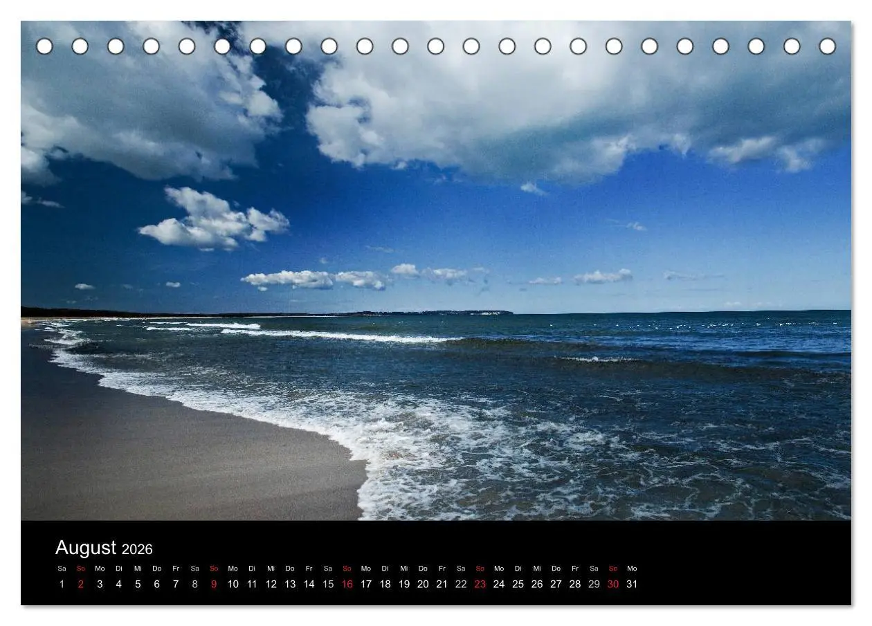Bild: 9783516222852 | Sehnsucht nach Meer (Tischkalender 2026 DIN A5 quer), CALVENDO...