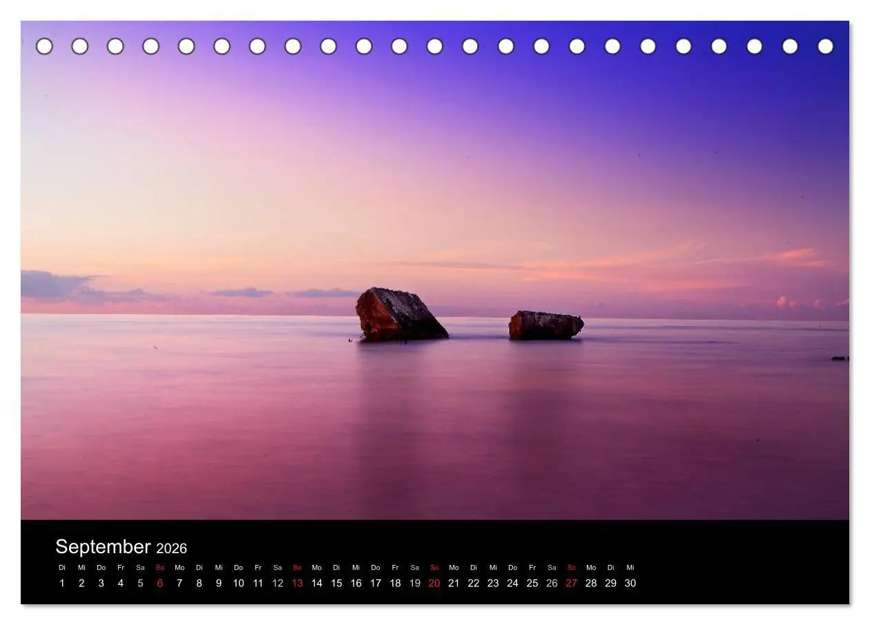 Bild: 9783516222852 | Sehnsucht nach Meer (Tischkalender 2026 DIN A5 quer), CALVENDO...