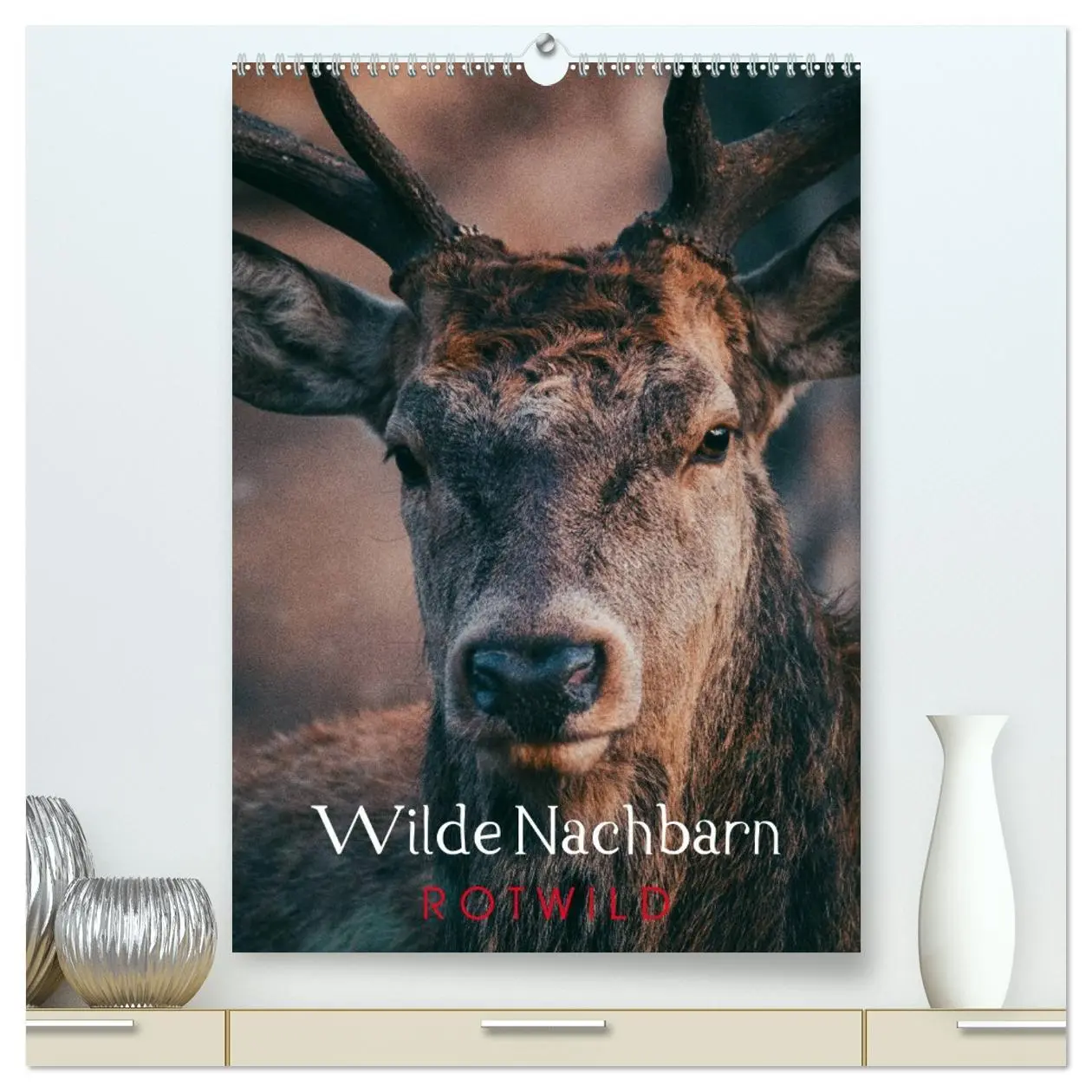 Cover: 9783516392852 | Wilde Nachbarn: Rotwild (hochwertiger Premium Wandkalender 2026 DIN...