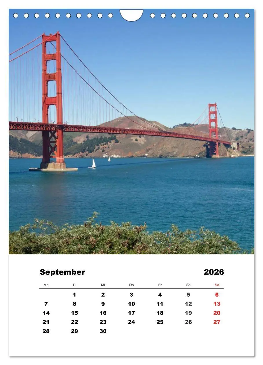 Bild: 9783516462852 | SAN FRANCISCO im Sommer (Wandkalender 2026 DIN A4 hoch), CALVENDO...