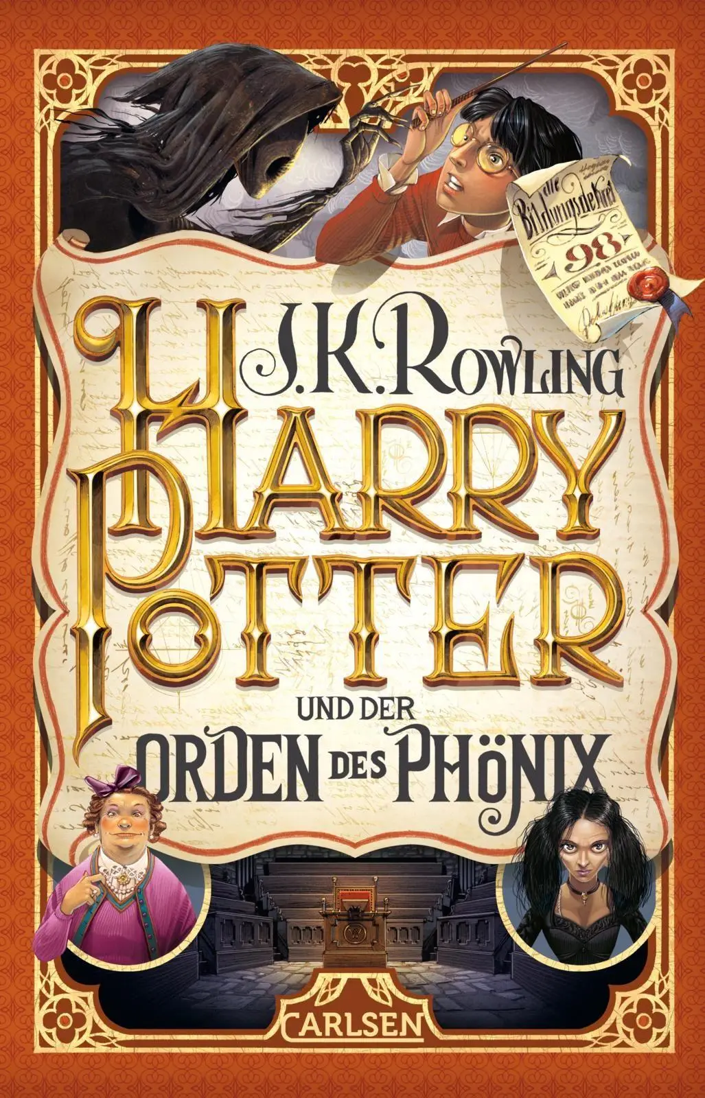 Cover: 9783551322852 | Harry Potter und der Orden des Phönix (Harry Potter 5) | J. K. Rowling