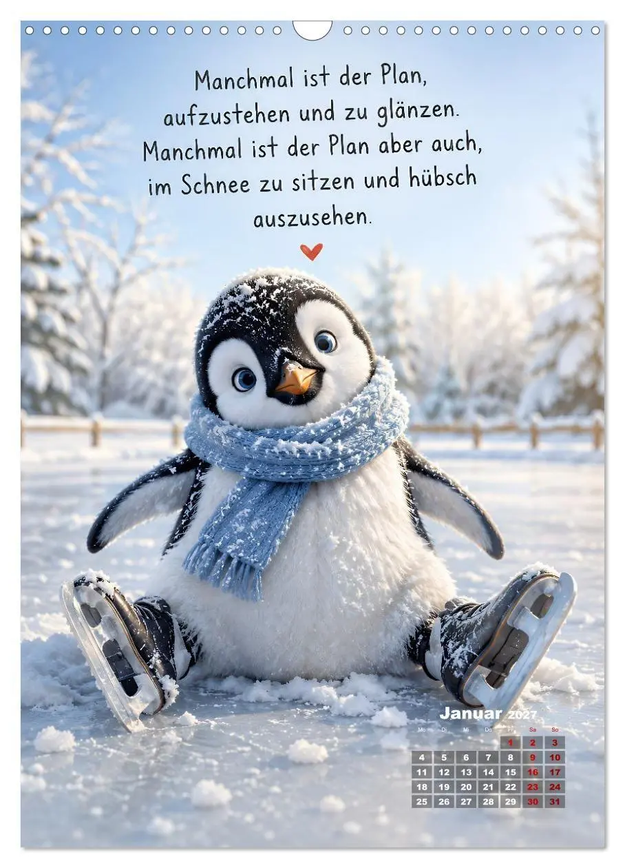 Bild: 9783594372852 | Oscar - Lachen ist die beste Jahreszeit (Wandkalender 2027 DIN A3...