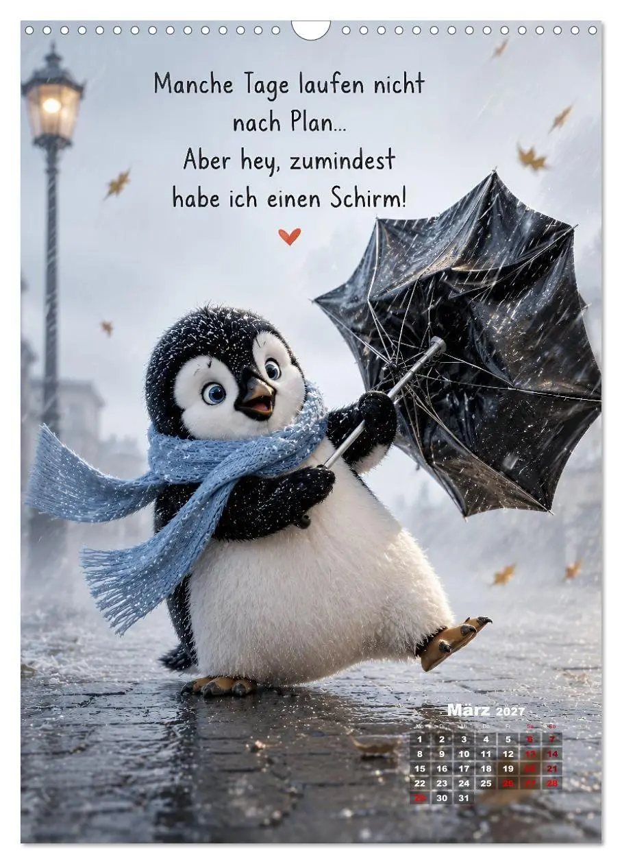Bild: 9783594372852 | Oscar - Lachen ist die beste Jahreszeit (Wandkalender 2027 DIN A3...