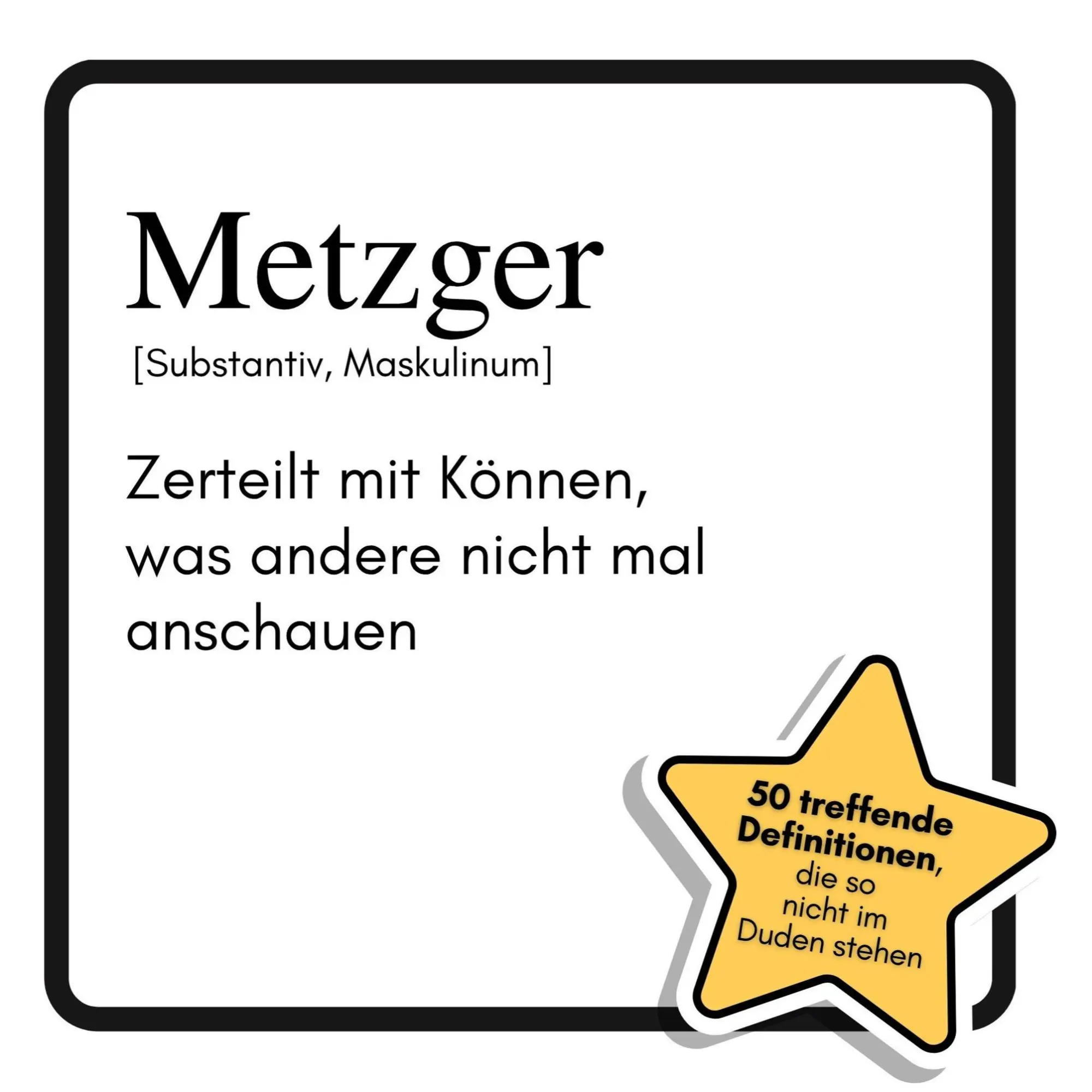 Cover: 9783759182852 | Metzger | Zerteilt mit Können, was andere nicht mal anschauen | Koch