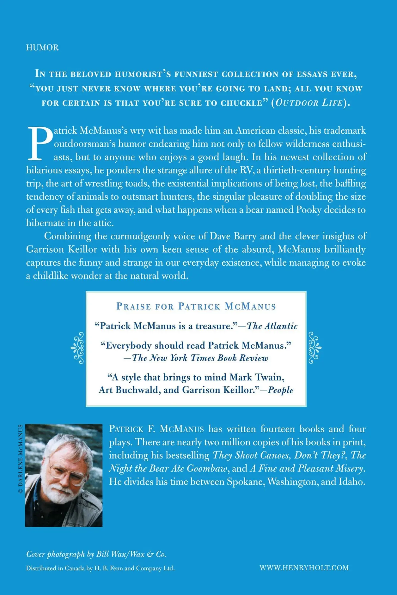 Rückseite: 9780805072952 | Bear in the Attic | Patrick F. Mcmanus | Taschenbuch | Englisch | 2003