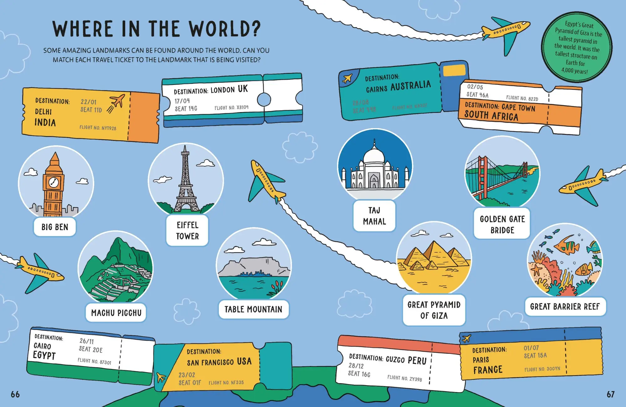 Bild: 9781837582952 | Lonely Planet Kids The Big Book of Plane Activities | Laura Baker