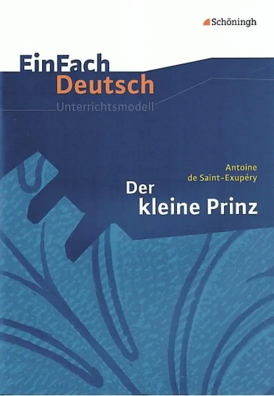 Cover: 9783140222952 | Der kleine Prinz.. EinFach Deutsch Unterrichtsmodelle | Klassen 5 - 7