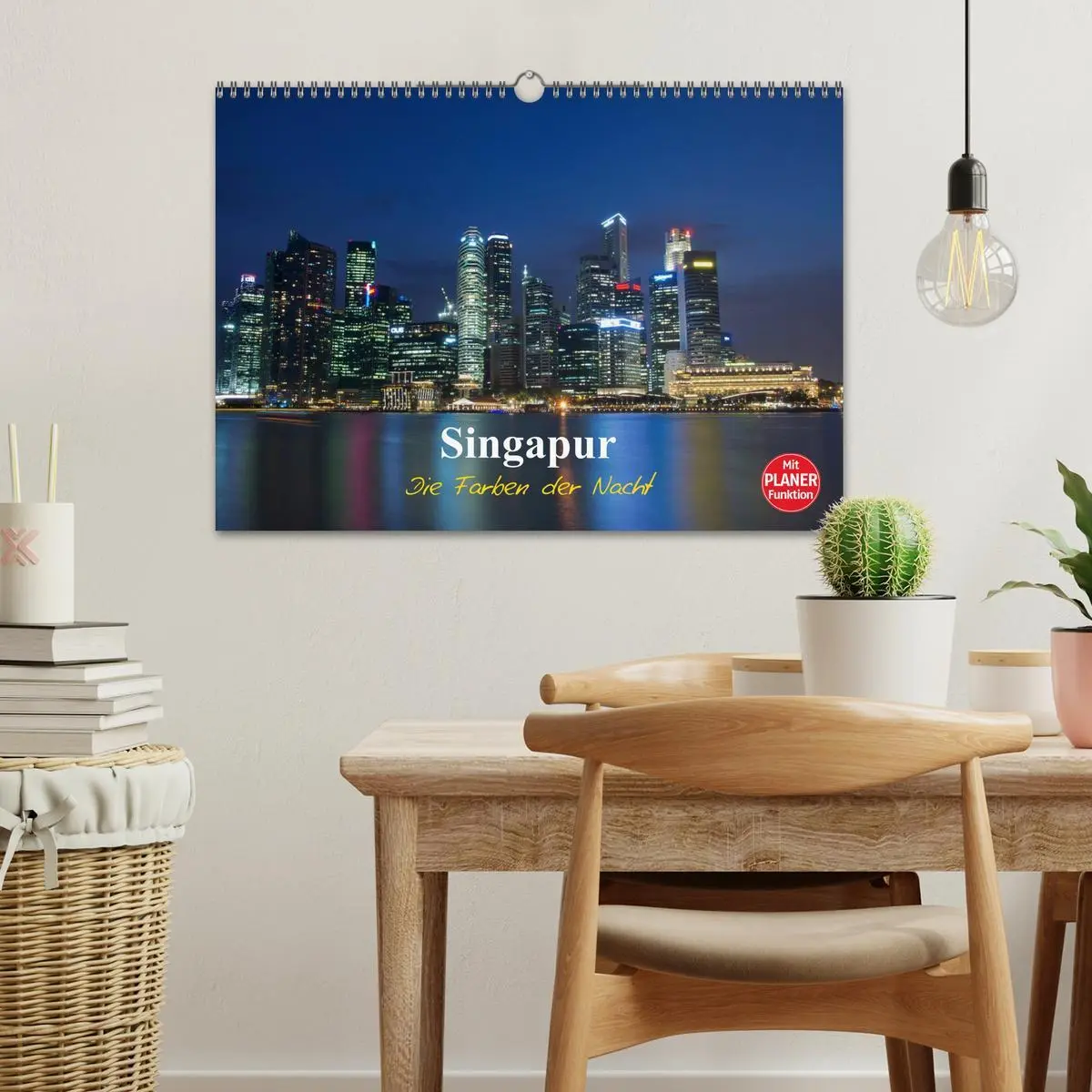 Bild: 9783457982952 | Singapur - Die Farben der Nacht (Wandkalender 2026 DIN A3 quer),...