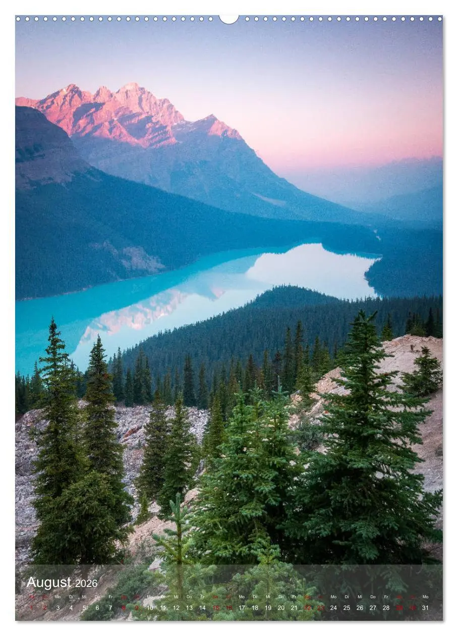 Bild: 9783516382952 | Die kanadischen Rockies (Wandkalender 2026 DIN A2 hoch), CALVENDO...
