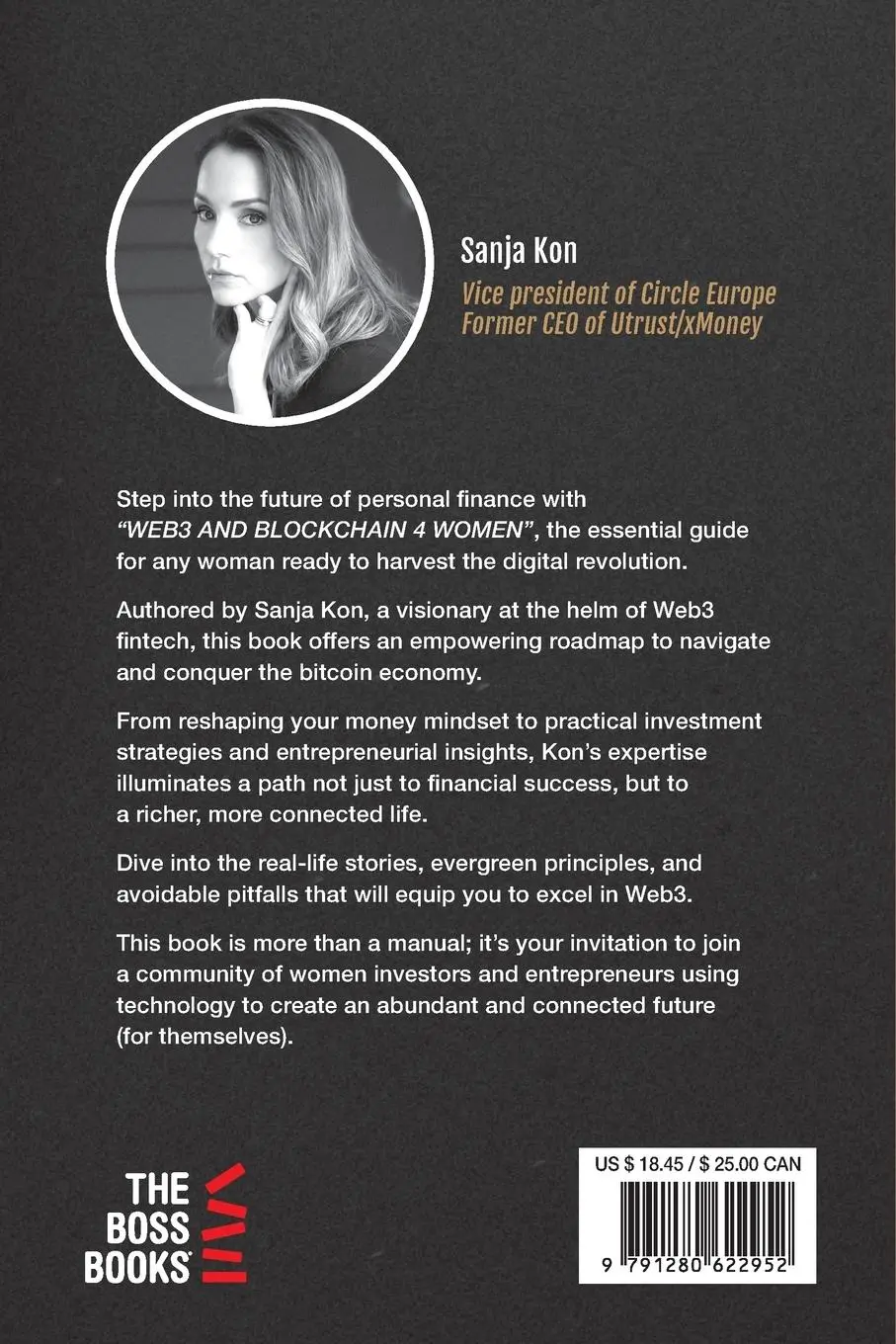 Rückseite: 9791280622952 | Web3 and Blockchain for Women | Sanja Kon | Taschenbuch | Englisch