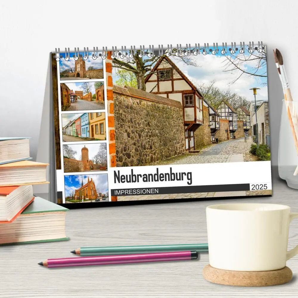 Bild: 9783435233052 | Neubrandenburg Impressionen (Tischkalender 2025 DIN A5 quer),...