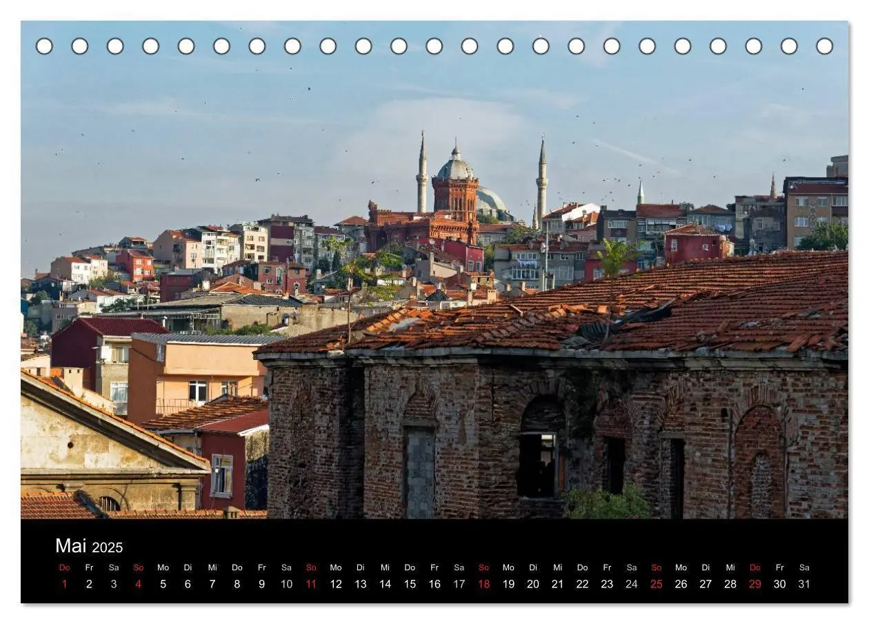 Bild: 9783435543052 | Istanbul Einmalig (Tischkalender 2025 DIN A5 quer), CALVENDO...