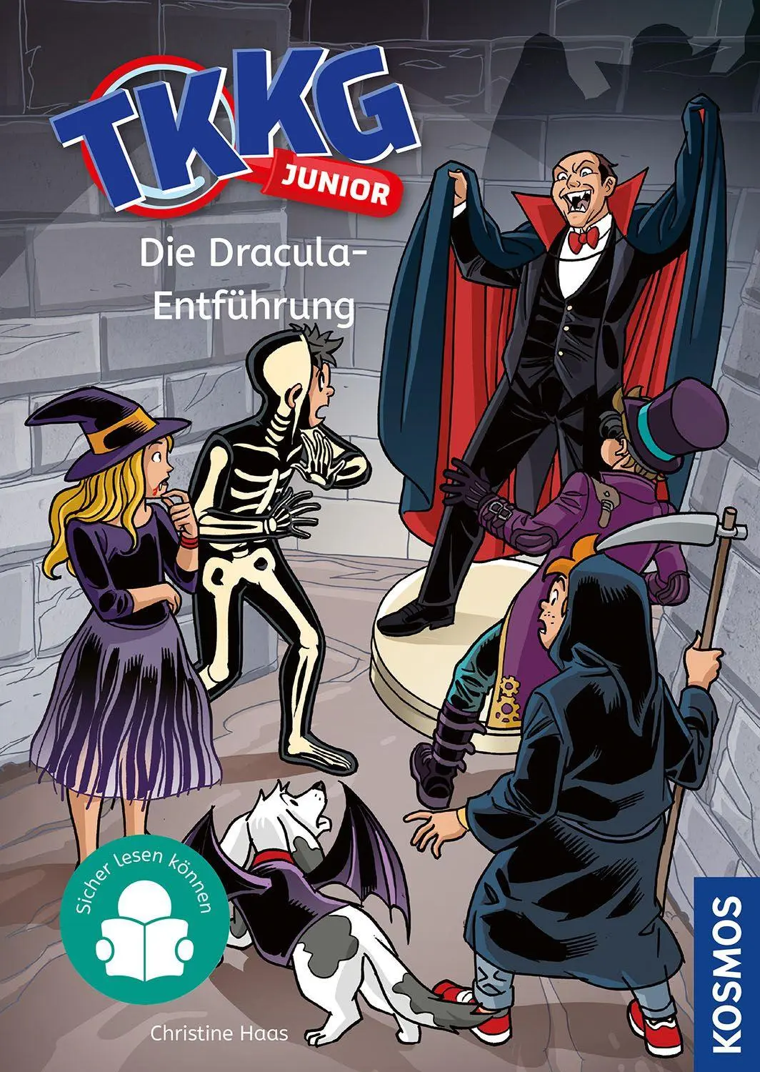 Cover: 9783440183052 | TKKG Junior, 7, Die Dracula-Entführung | Christine Haas | Buch | 80 S.