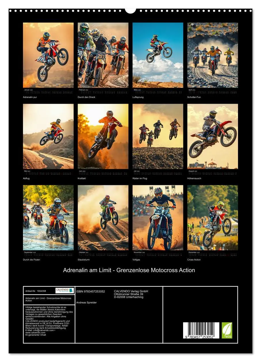 Bild: 9783457253052 | Adrenalin am Limit - Grenzenlose Motocross Action (hochwertiger...