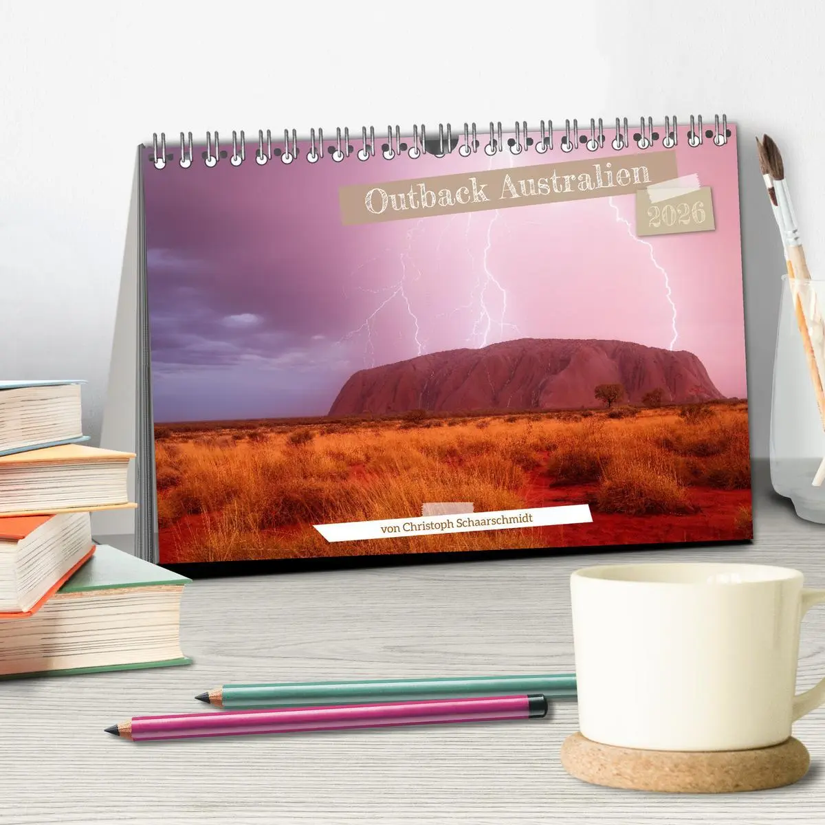Bild: 9783457493052 | Outback Australien (Tischkalender 2026 DIN A5 quer), CALVENDO...