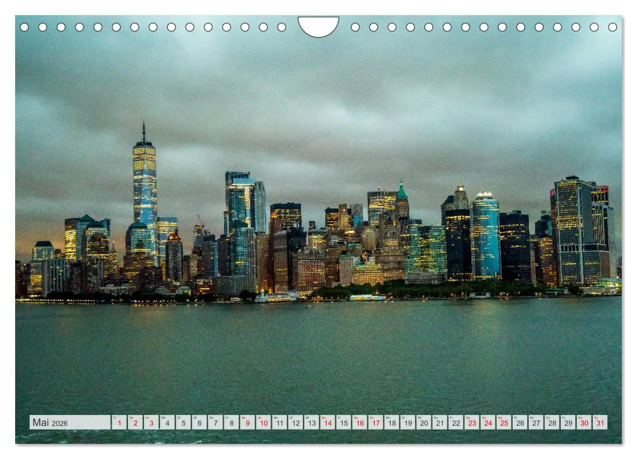 Bild: 9783457563052 | Mein New York Michael Jaster (Wandkalender 2026 DIN A4 quer),...