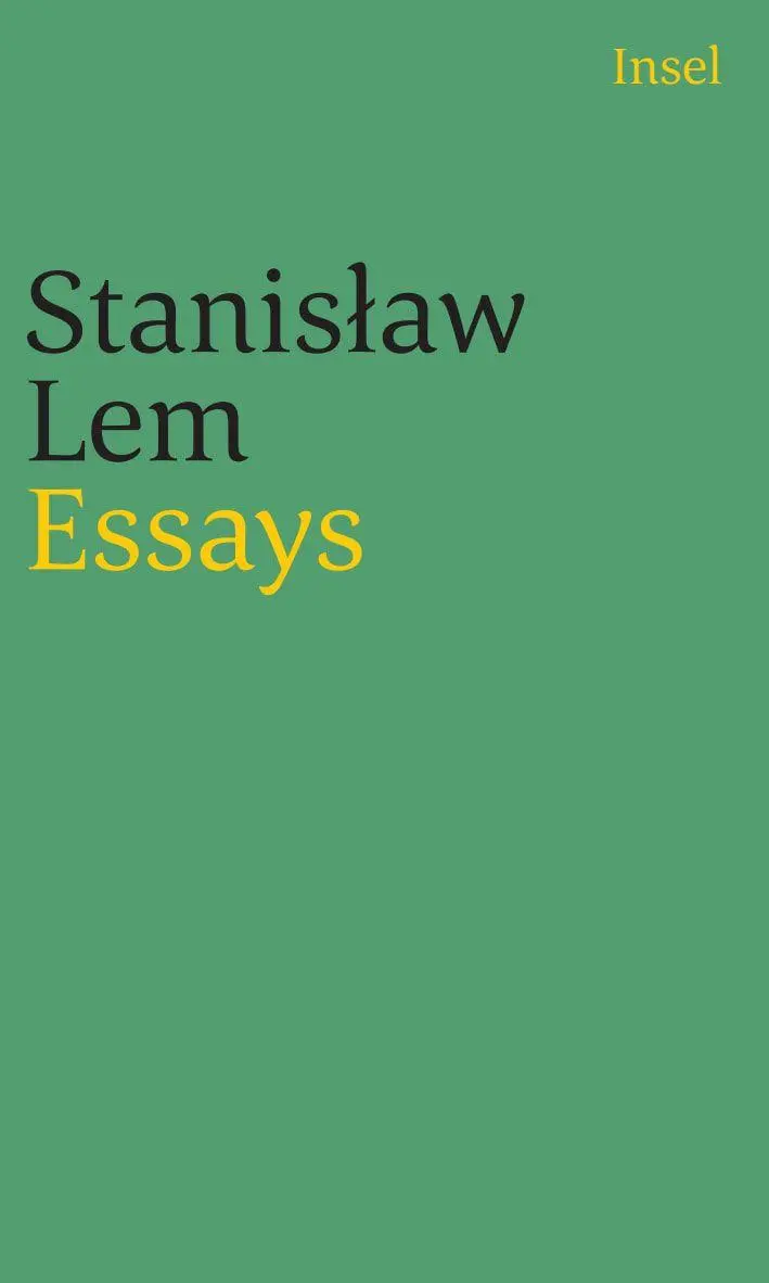 Cover: 9783458243052 | Essays | Stanis¿aw Lem | Taschenbuch | 391 S. | Deutsch | 2021