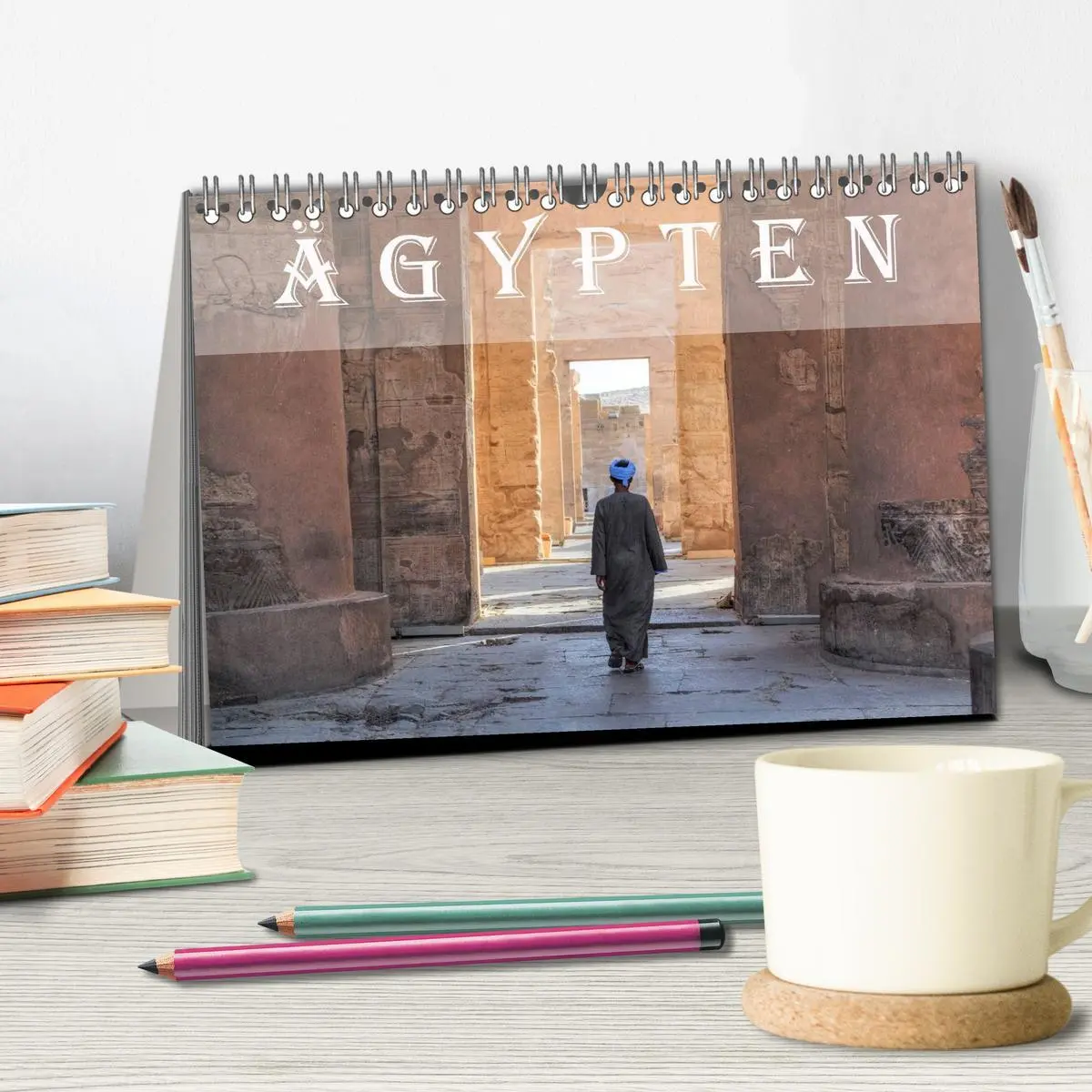 Bild: 9783516033052 | Ägypten (Tischkalender 2026 DIN A5 quer), CALVENDO Monatskalender