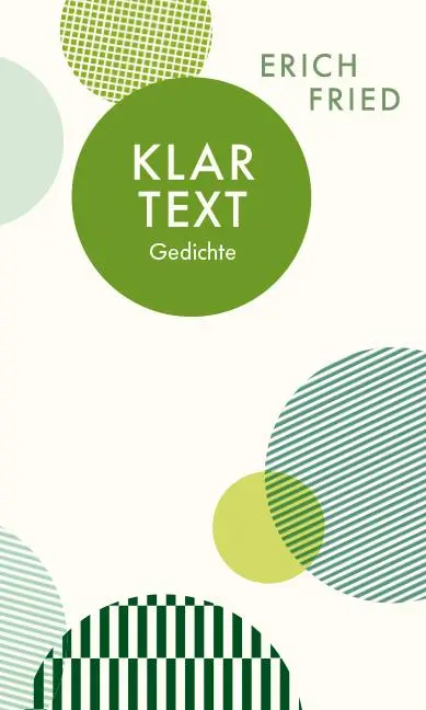 Cover: 9783803133052 | Klartext | Gedichte | Erich Fried | Buch | Quartbuch | ENGLBR | 80 S.