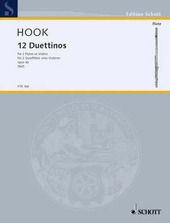 Cover: 9790001113052 | Duettinos(12) Opus 42 | James Hook | Buch | Schott Music