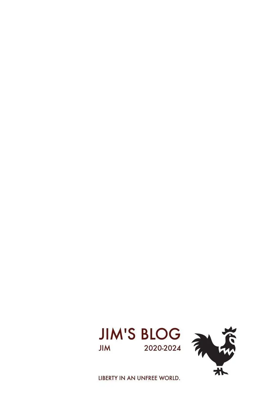 Cover: 9798218603052 | Jim's Blog 4 | 2020-2024 | Jim Donald | Taschenbuch | Jim's Blog