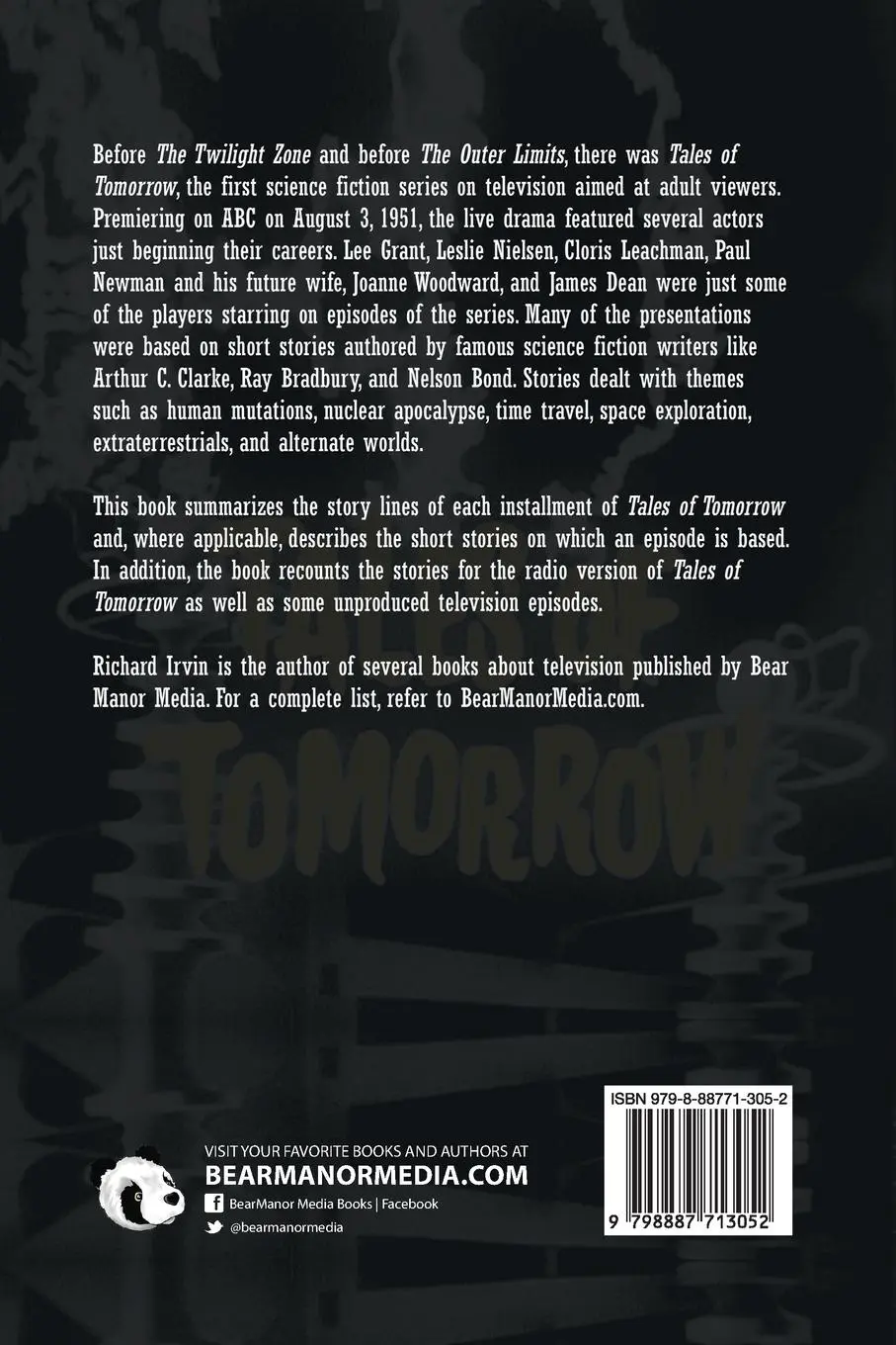 Rückseite: 9798887713052 | Tales of Tomorrow | Richard Irvin | Taschenbuch | Englisch | 2023