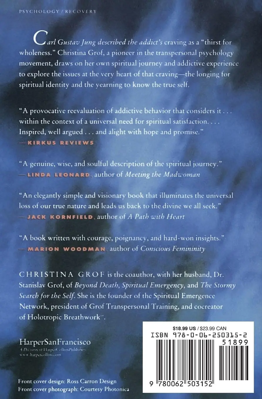 Rückseite: 9780062503152 | The Thirst for Wholeness | Christina Grof | Taschenbuch | Paperback