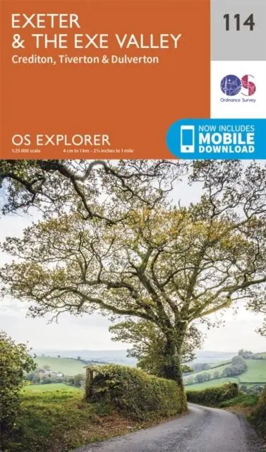 Cover: 9780319243152 | Exeter and the Exe Valley | Ordnance Survey | (Land-)Karte | Englisch