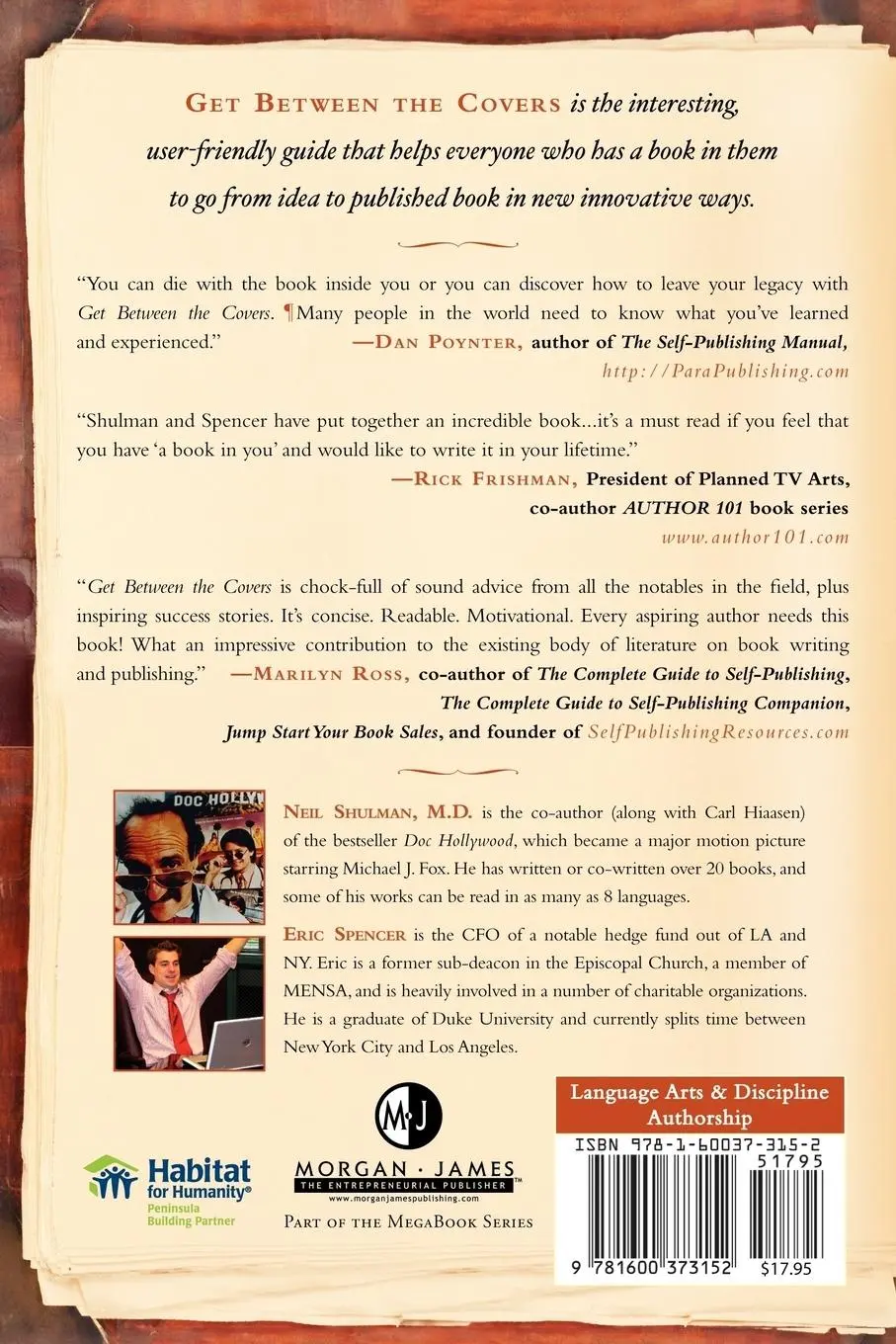 Rückseite: 9781600373152 | Get Between the Covers | Leave a Legacy by Writing a Book | Buch