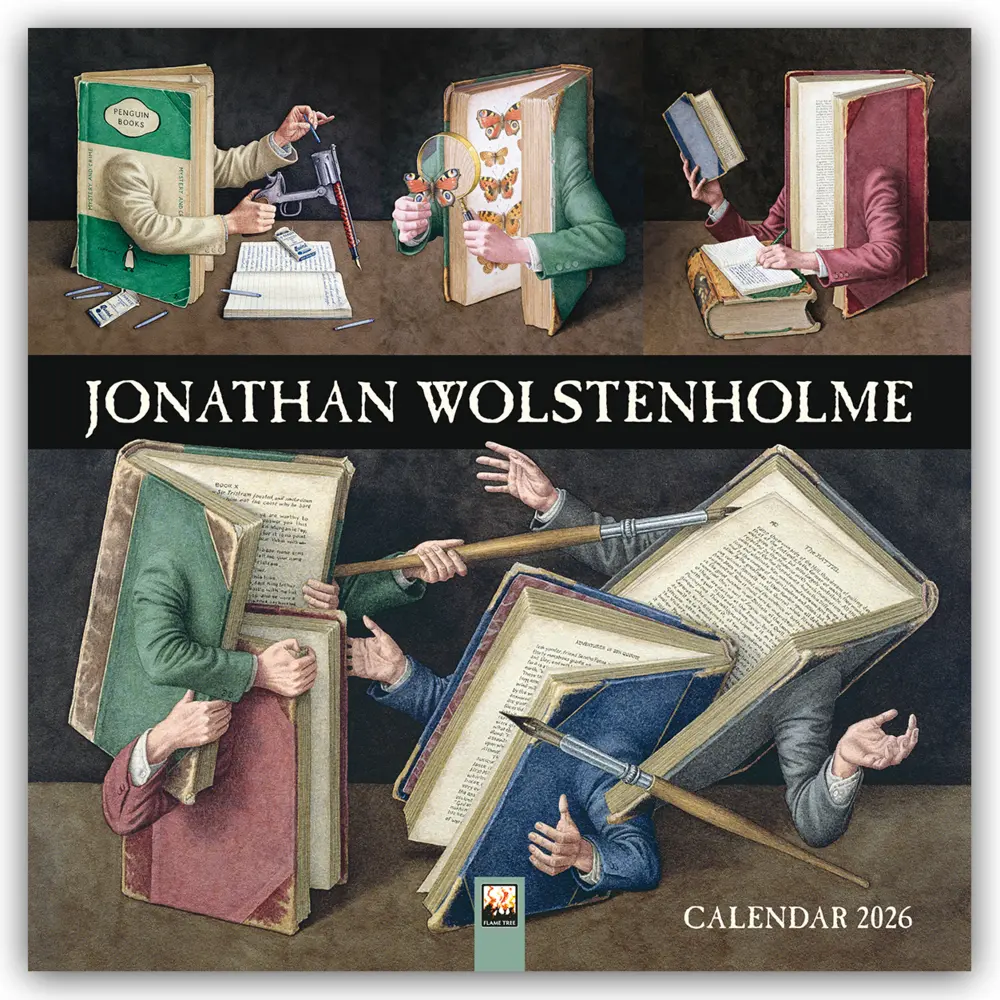 Cover: 9781835623152 | Jonathan Wolstenholme Kunstkalender 2026 - Original Flame Tree...