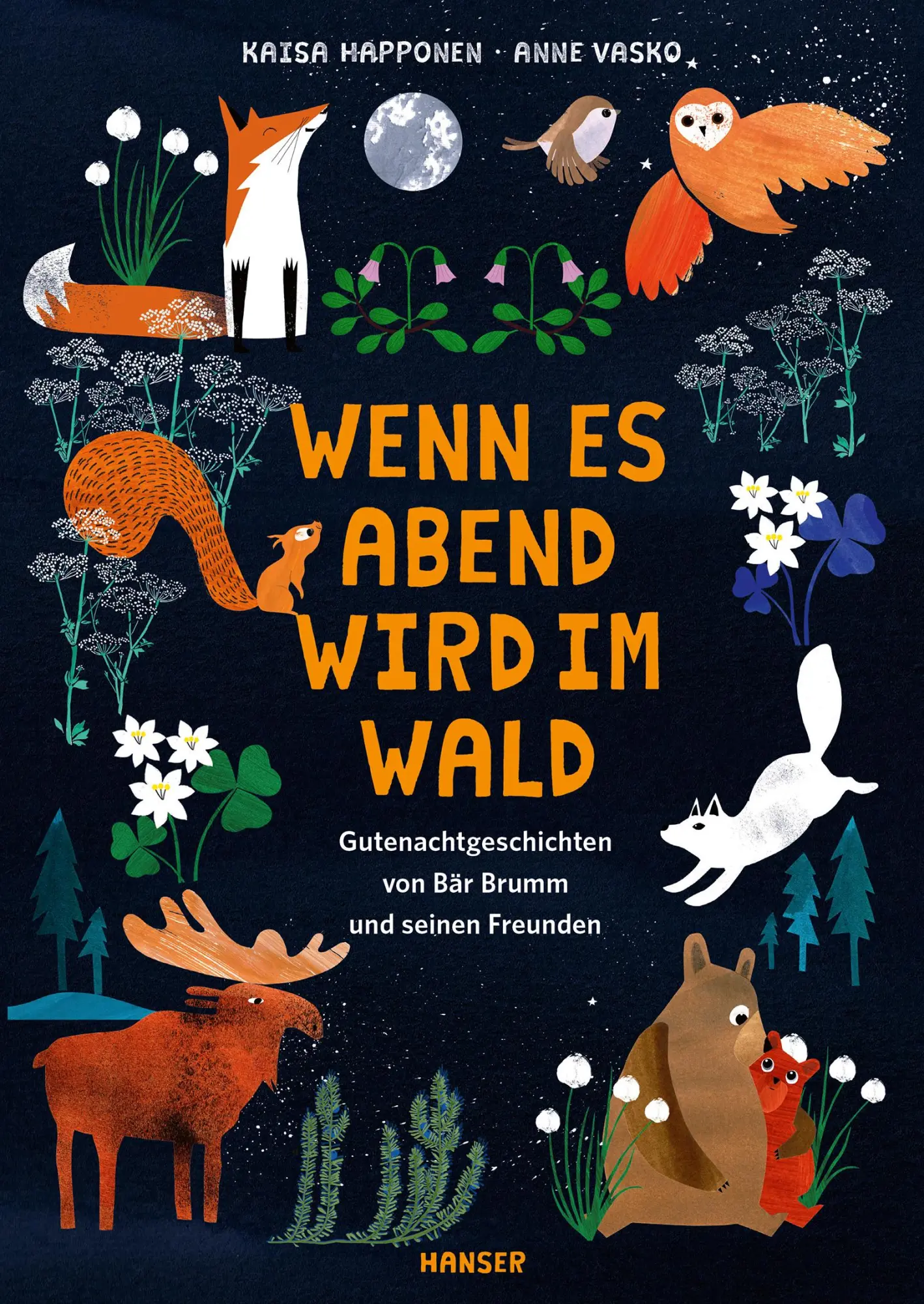 Cover: 9783446283152 | Wenn es Abend wird im Wald | Kaisa Happonen (u. a.) | Buch | 176 S.